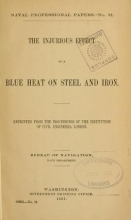 Cover of Naval professional papers