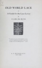 Cover of Old world lace