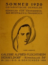 Cover of Ostasiatische Gemaelde - Künstler vom Niederrhein, aus Westfalen u. Frankreich 