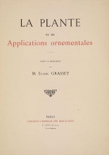 Cover of La plante et ses applications ornementales