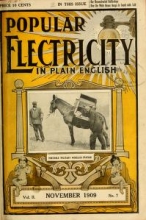 Cover of Popular electricity in plain English