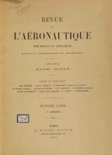 Cover of Revue de l'aéronautique théorique et appliquée v.8 (1895)