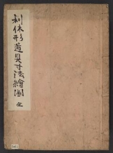 Cover of Rikyū-gata dōgu sunpō ezu