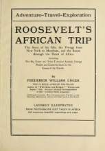 Cover of Roosevelt's African trip