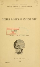 Cover of Smithsonian Institution, Bureau of Ethnology