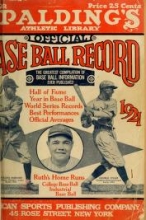 Cover of Spalding's official base ball record
