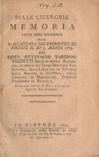 Cover of Sulle cicerchie