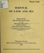 Cover of Survival on land and sea