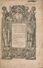 Cover of Theatrum instrumentorum et machinarum Iacobi Bessoni Delphinatis, mathematici ingeniosissimi