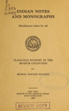 Cover of Tlapacoya pottery in the Museum collection.
