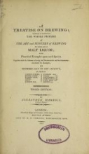 Cover of A treatise on brewing