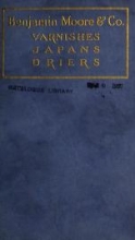 Cover of Varnishes, japans, drier