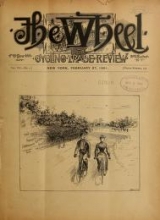 Cover of The Wheel and cycling trade review