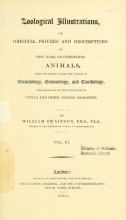 Cover of Zoological illustrations, or, Original figures and descriptions of new, rare, or interesting animals