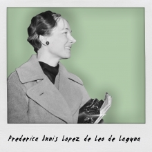 Frederica Annis Lopez de Leo de Laguna