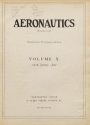 Cover of Aeronautics n.s. 10 Jan-Jun 1916