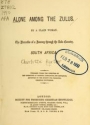 Cover of Alone among the Zulus