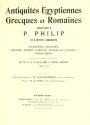 Cover of Antiquites Egyptiennes, Grecques et Romaines appartenant a P.