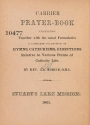 Cover of Carrier prayer-book =