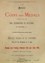Cover of Catalogue of the collection of coins and medals formed by the late Mr. Edmund B. Wynn., of Watertown, N.Y
