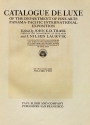 Cover of Catalogue de luxe of the Department of fine arts, Panama-Pacific international exposition