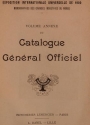 Cover of Catalogue général officiel t. 14 annexe