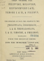 Cover of Cokv vpastel Pal Felepvlke, Kolasvlke, Resvlonikvlke I & II, Temore I & II, and Filemon