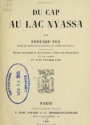 Cover of Du Cap au lac Nyassa