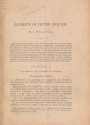 Cover of Elements of vector analysis
