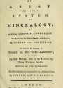 Cover of An essay towards a system of mineralogy