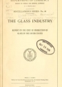 Cover of The glass industry