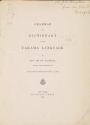Cover of Grammar and dictionary of the Yakama language