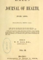 Cover of Hall's journal of health