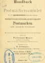 Cover of Handbuch für Postmarkensammler für den permanenten Gebrauch Bestimmt