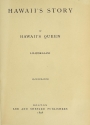 Cover of Hawaii's story by Hawaii's queen, Liliuokalani