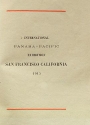 Cover of International Panama-Pacific Exhibition, San Francisco, California, 1915