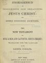 Cover of Iu Otoshki-Kikindiuin au tebeniminvng gaie bemajiinvng Jesus Christ: ima Ojibue inueuining giizhitong