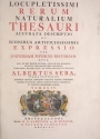 Cover of Locupletissimi rerum naturalium thesauri accurata descriptio, et iconibus artificiosissimis expressio, per universam physices historiam