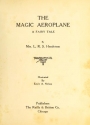 Cover of The magic aeroplane