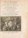 Cover of Manuale di varj ornamenti componenti la serie de' vasi antichi v. 1-3