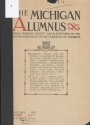 Cover of The Michigan alumnus