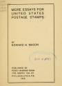 Cover of More essays for United States postage stamps 
