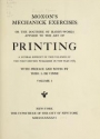 Cover of Moxon's Mechanick exercises; or, The doctrine of handy-works applied to the art of printing v.1 (1896)