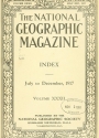 Cover of The National geographic magazine