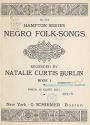 Cover of Negro folk-songs