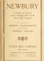 Cover of Newbury- a pattern of flatware made in sterling silver by the Towle Mfg. Company