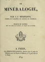 Cover of Nouveau système de minéralogie