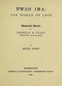 Cover of Ñwan Ima, the woman of love