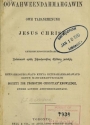 Cover of Oowahweendahmahgawin owh tabanemenung Jesus Christ