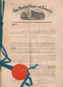 Cover of Patents granted to Charles F. Brush relating to electric machinery and apparatus